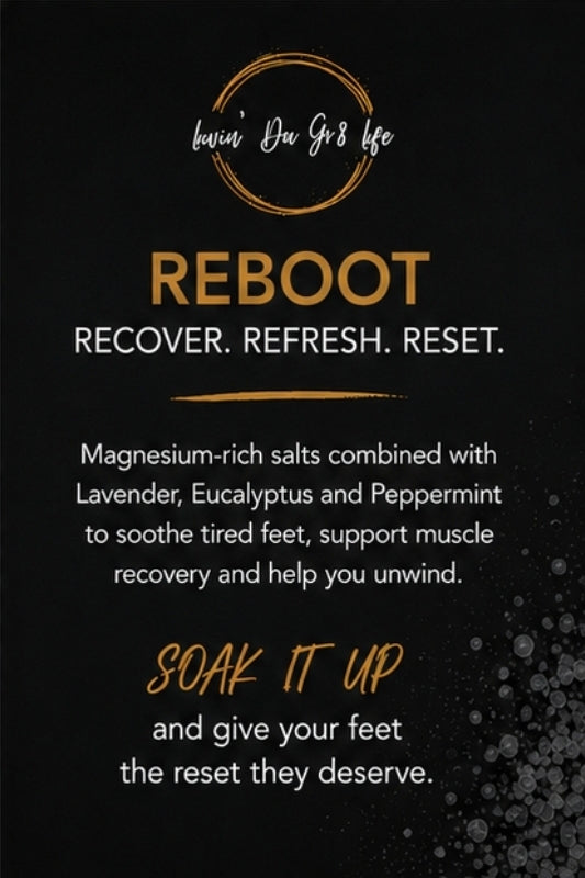 REBOOT Recovery & Reset The Ultimate foot soak