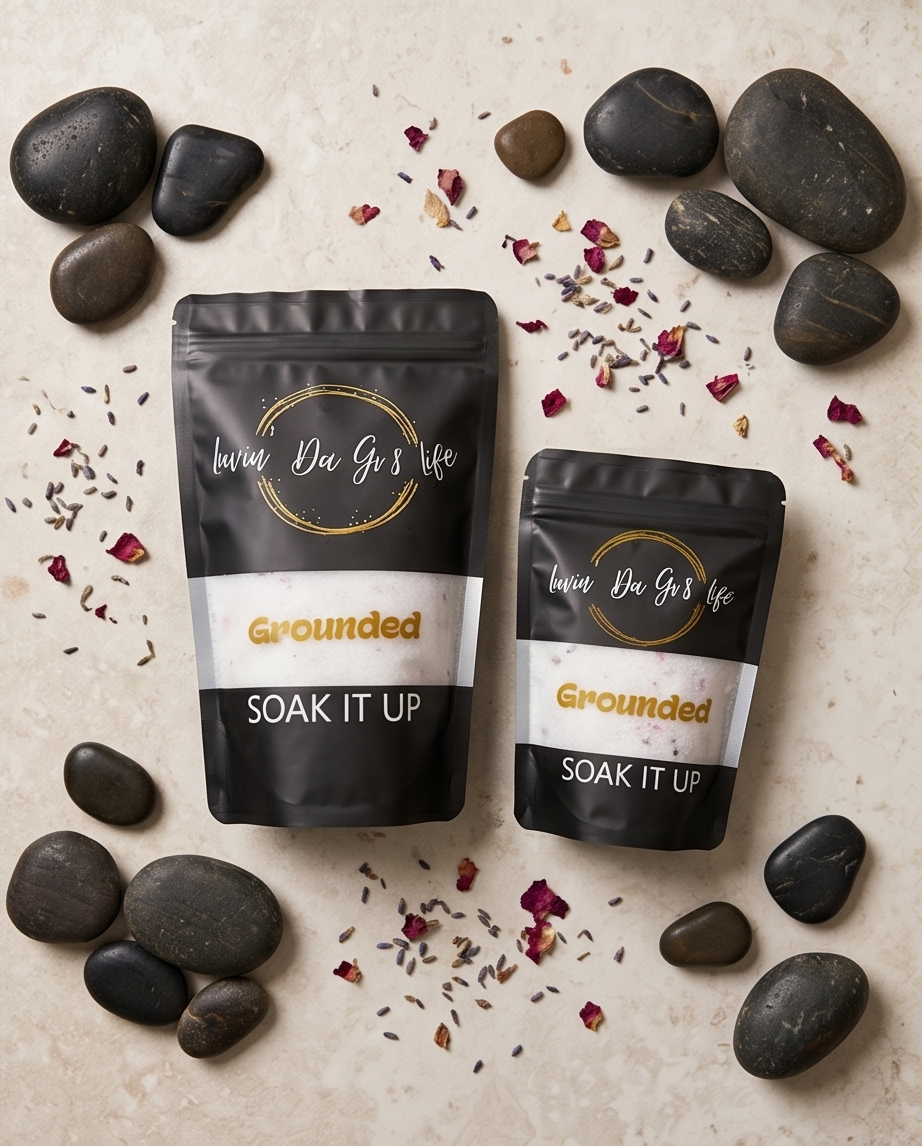 GROUNDED Cool & Restore foot soak