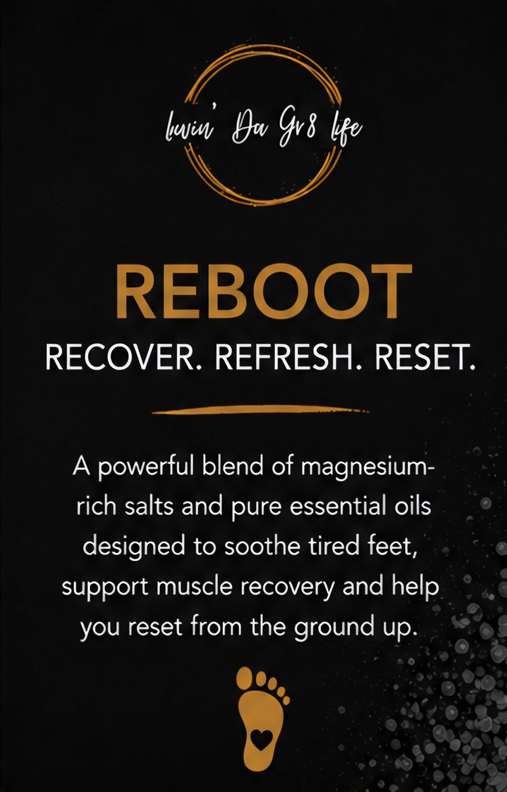 REBOOT Recovery & Reset The Ultimate foot soak