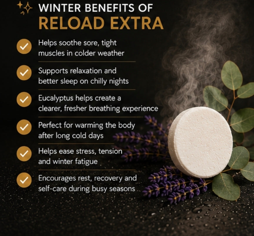 RELOAD EXTRA Winter Wellness Shower Steamers