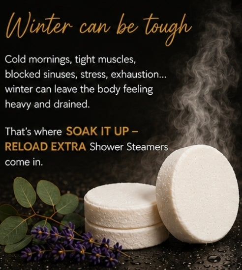 RELOAD EXTRA Winter Wellness Shower Steamers
